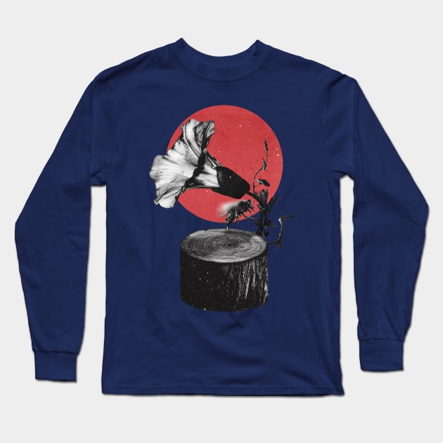 gramophone Long Sleeve T-Shirt by aligulec